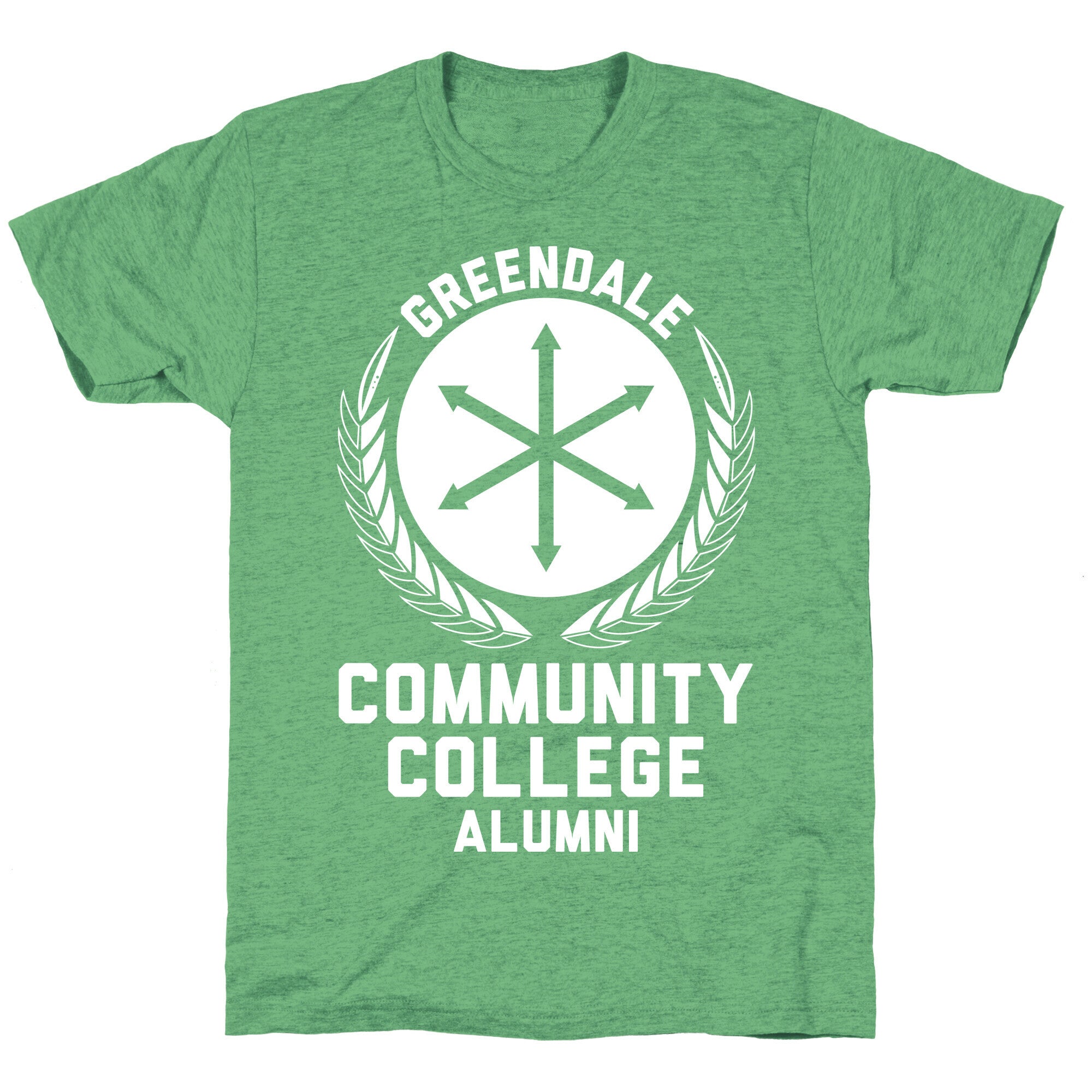 Greendale Community College Alumni Unisex Triblend Tee